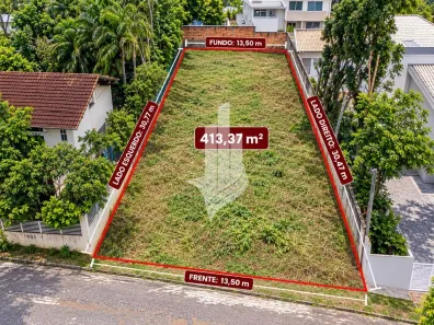 Lote/Terreno à venda, 413m² no Água Verde, Blumenau