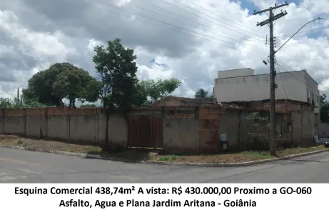 Lote/Terreno à venda, 438m² no Jardim Aritana, Goiânia