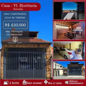Casa com 2 Quartos à venda, 240m² no Vila Colorau, Sorocaba