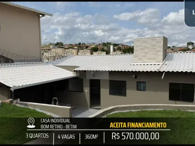 Casa com 3 Quartos à venda, 200m² no Bom Retiro, Betim