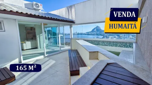 Cobertura com 3 Quartos à venda, 165m² no Humaitá, Rio de Janeiro