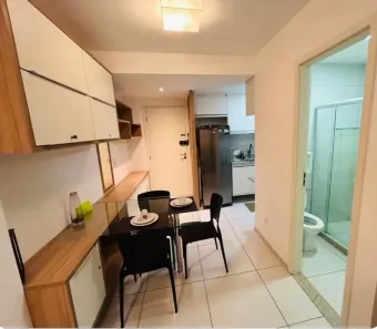 Apartamento com 1 Quarto para alugar, 28m² no Aflitos, Recife