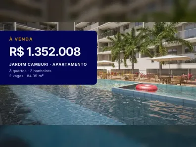 Apartamento com 3 Quartos à venda, 84m² no Jardim Camburi, Vitória