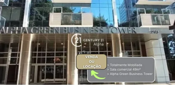 Sala Comercial para alugar, 49m² no Alphaville Centro Industrial e Empresarial/Alphaville., Barueri