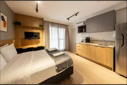 Kitnet com 1 Quarto à venda, 33m² no Jardim das Acácias, São Paulo