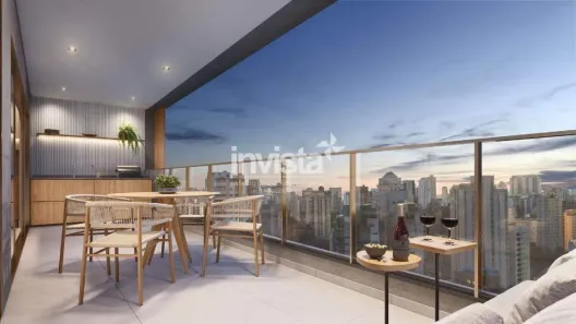 Apartamento com 1 Quarto à venda, 56m² no Ponta da Praia, Santos