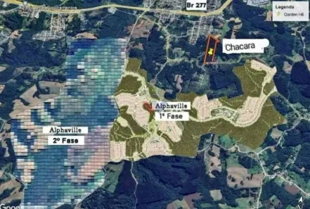 Lote/Terreno à venda, 66000m² no Ferraria, Campo Largo