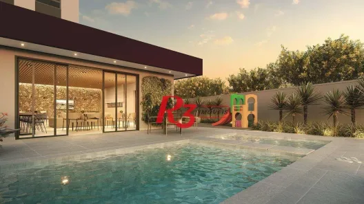 Apartamento com 3 Quartos à venda, 129m² no Boqueirão, Santos