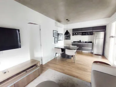 Apartamento com 1 Quarto para alugar, 62m² no Cidade Monções, São Paulo