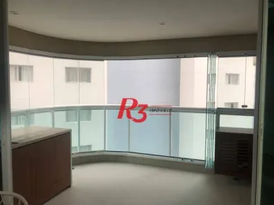Flat com 1 Quarto para alugar, 45m² no Pompéia, Santos