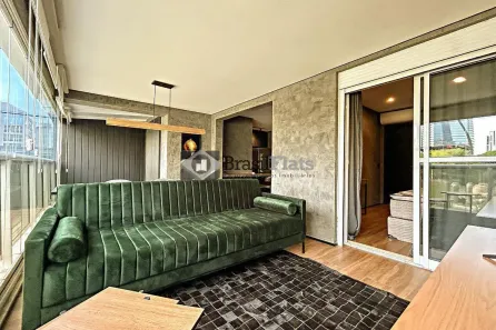 Apartamento com 1 Quarto para alugar, 62m² no Vila Nova Conceição, São Paulo