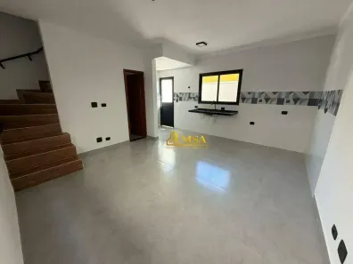 Casa de Condomínio com 2 Quartos à venda, 54m² no Caiçara, Praia Grande