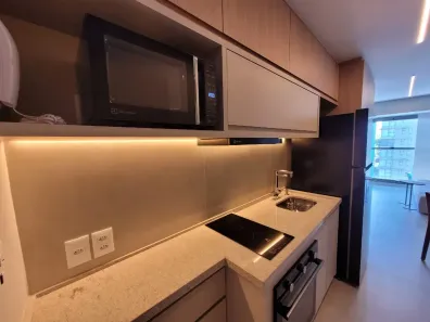 Apartamento com 2 Quartos para alugar, 34m² no Indianópolis, São Paulo