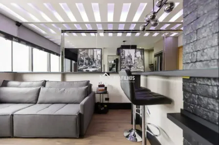 Apartamento com 1 Quarto à venda, 39m² no Centro, Curitiba