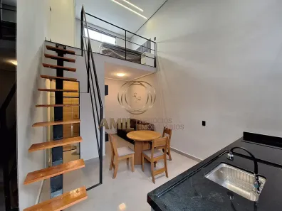 Flat com 1 Quarto para alugar, 28m² no Setville Altos de São José, São José dos Campos