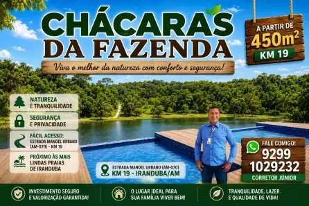 Lote/Terreno à venda, 450m² no , Iranduba