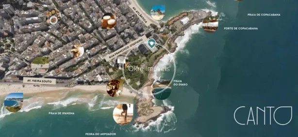 Apartamento com 1 Quarto à venda, 39m² no Ipanema, Rio de Janeiro
