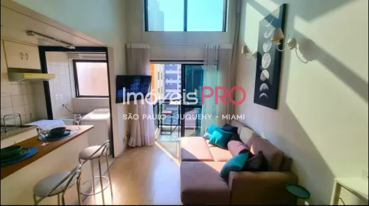 Apartamento com 1 Quarto à venda, 44m² no Moema, São Paulo