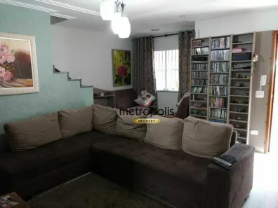 Sobrado com 3 Quartos à venda, 158m² no Parque Jaçatuba, Santo André