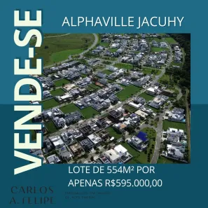 Lote/Terreno à venda, 554m² no Jacuhy, Serra