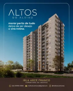 Apartamento com 3 Quartos à venda, 60m² no Aleixo, Manaus