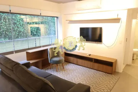Flat com 1 Quarto para alugar, 46m² no Vila Nova Conceição, São Paulo
