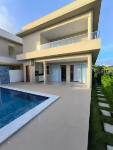 Casa de Condomínio com 4 Quartos para venda ou aluguel, 216m² no Jardim Limoeiro, Camaçari