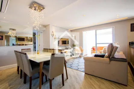 Apartamento com 3 Quartos à venda, 101m² no Campestre, Santo André