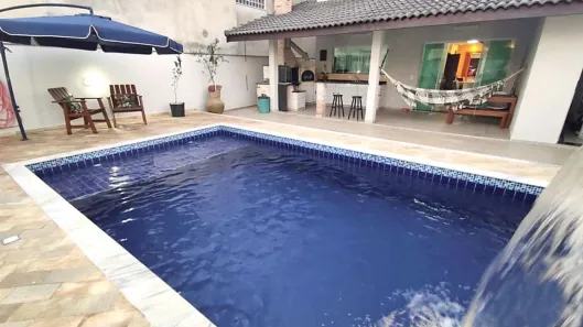 Casa de Condomínio com 4 Quartos à venda, 206m² no Jardim Três Marias, Peruíbe