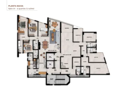 Apartamento com 4 Quartos à venda, 127m² no Madalena, Recife