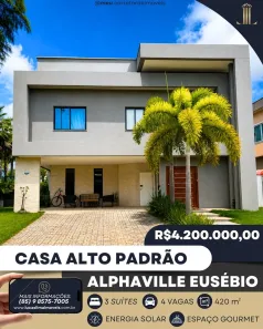 Casa de Condomínio com 3 Quartos à venda, 420m² no Pires Façanha, Eusébio
