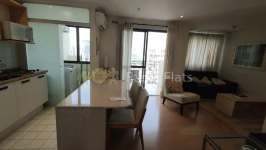 Flat com 1 Quarto para alugar, 48m² no Vila Olímpia, São Paulo