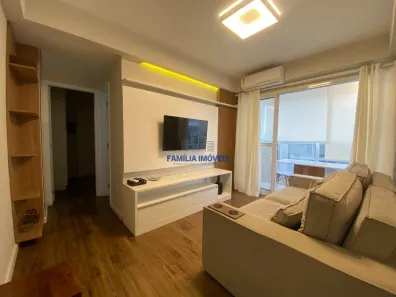 Apartamento com 1 Quarto para alugar, 30m² no Ponta da Praia, Santos