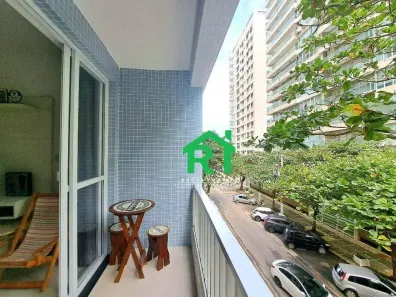 Apartamento com 2 Quartos para alugar, 90m² no Pitangueiras, Guarujá