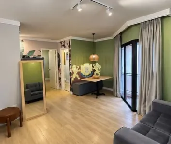 Flat com 1 Quarto para alugar, 40m² no Indianópolis, São Paulo