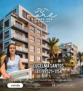 Apartamento com 1 Quarto à venda, 21m² no Tamandaré, Tamandaré