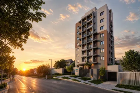 Apartamento com 1 Quarto à venda, 22m² no Boa Vista, Curitiba