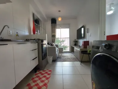 Apartamento com 1 Quarto para alugar, 30m² no Jardim Caravelas, São Paulo
