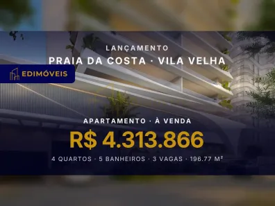Apartamento com 4 Quartos à venda, 196m² no Praia da Costa, Vila Velha