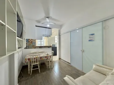 Kitnet com 1 Quarto à venda, 45m² no Pitangueiras, Guarujá