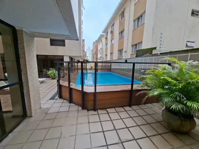 Apartamento com 3 Quartos para alugar, 120m² no Enseada, Guarujá