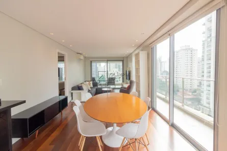 Apartamento com 1 Quarto para alugar, 104m² no Vila Nova Conceição, São Paulo