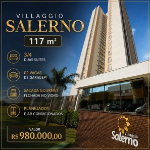 Apartamento com 3 Quartos à venda, 117m² no Quilombo, Cuiabá