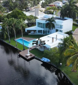 Casa de Condomínio com 4 Quartos à venda, 1200m² no Interlagos (Abrantes), Camaçari