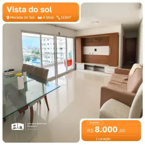 Apartamento com 4 Quartos para alugar, 113m² no Aleixo, Manaus