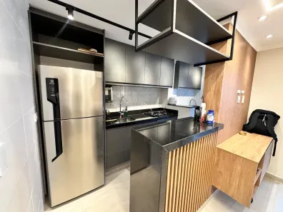 Apartamento com 1 Quarto para alugar, 50m² no Boqueirão, Praia Grande