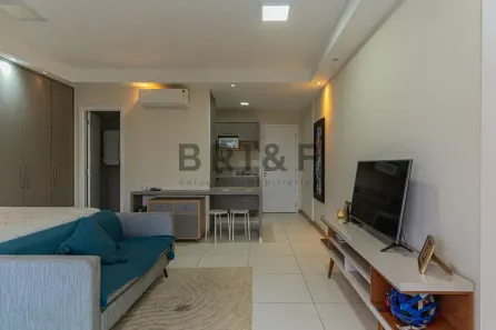 Apartamento com 1 Quarto para alugar, 41m² no Brooklin Paulista, São Paulo