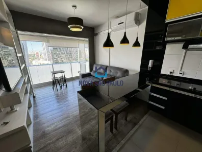 Apartamento com 1 Quarto para alugar, 38m² no Santo Amaro, São Paulo