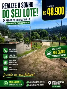 Lote/Terreno à venda, 180m² no Pedra de Guaratiba, Rio de Janeiro