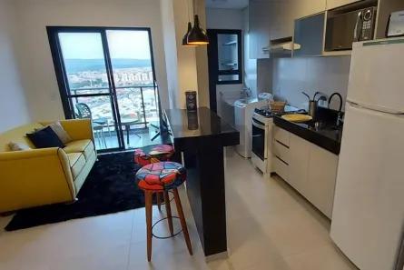 Flat com 1 Quarto para alugar, 48m² no Jardim Residencial Tivoli Park, Sorocaba